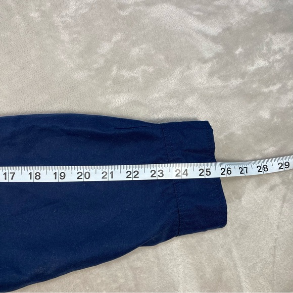 Guy Harvey Bomber Jacket Navy Blue Fish Print Full Zip Lined Blue Water Men Sz M - Picture 14 of 15